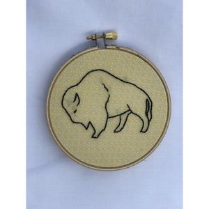 Buffalo Embroidery Hoop